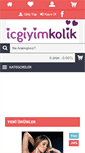 Mobile Screenshot of icgiyimkolik.com